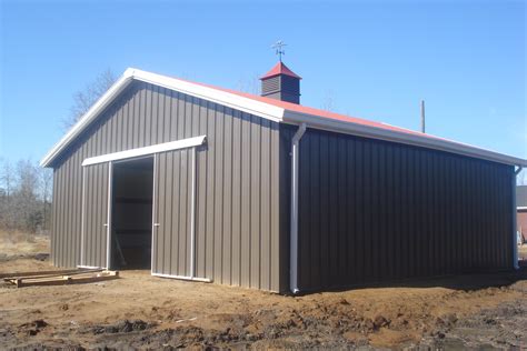 pre-fabricated steel and metal building|prefab metal building double 25.